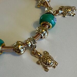 Turtle Charm Bracelet